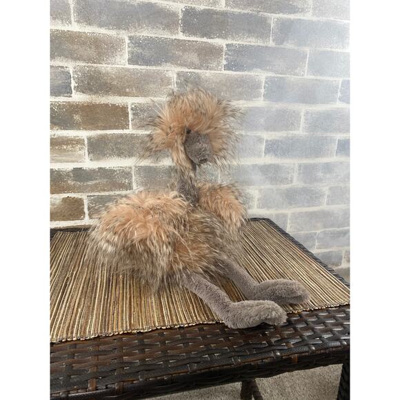 JellyCat Plush Ostrich "Odette" 20" Designed in London Stuffed Animal Polyester - Picture 11 of 11